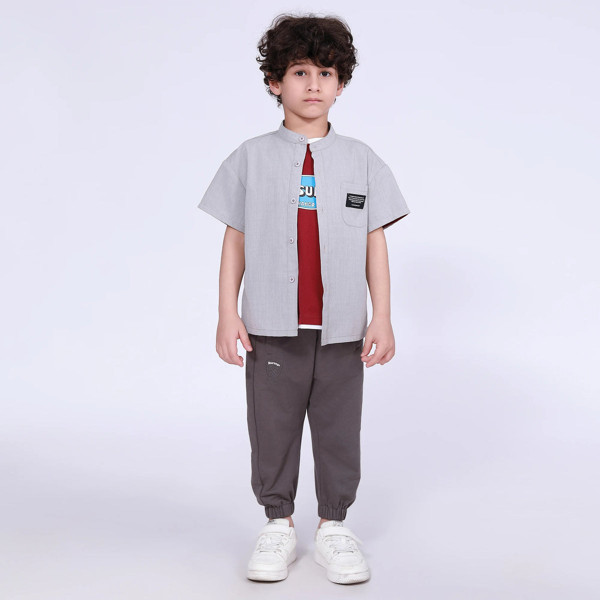 Badge Shirt for Boys Image