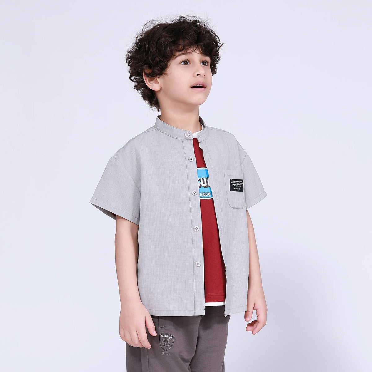 Badge Shirt for Boys Image