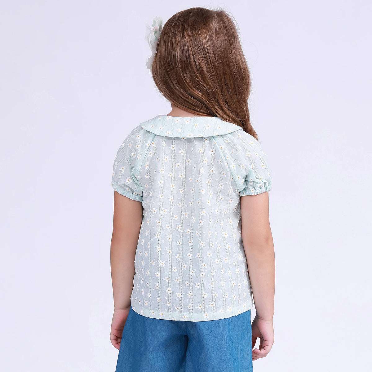 Floral Shirt for Girls Image