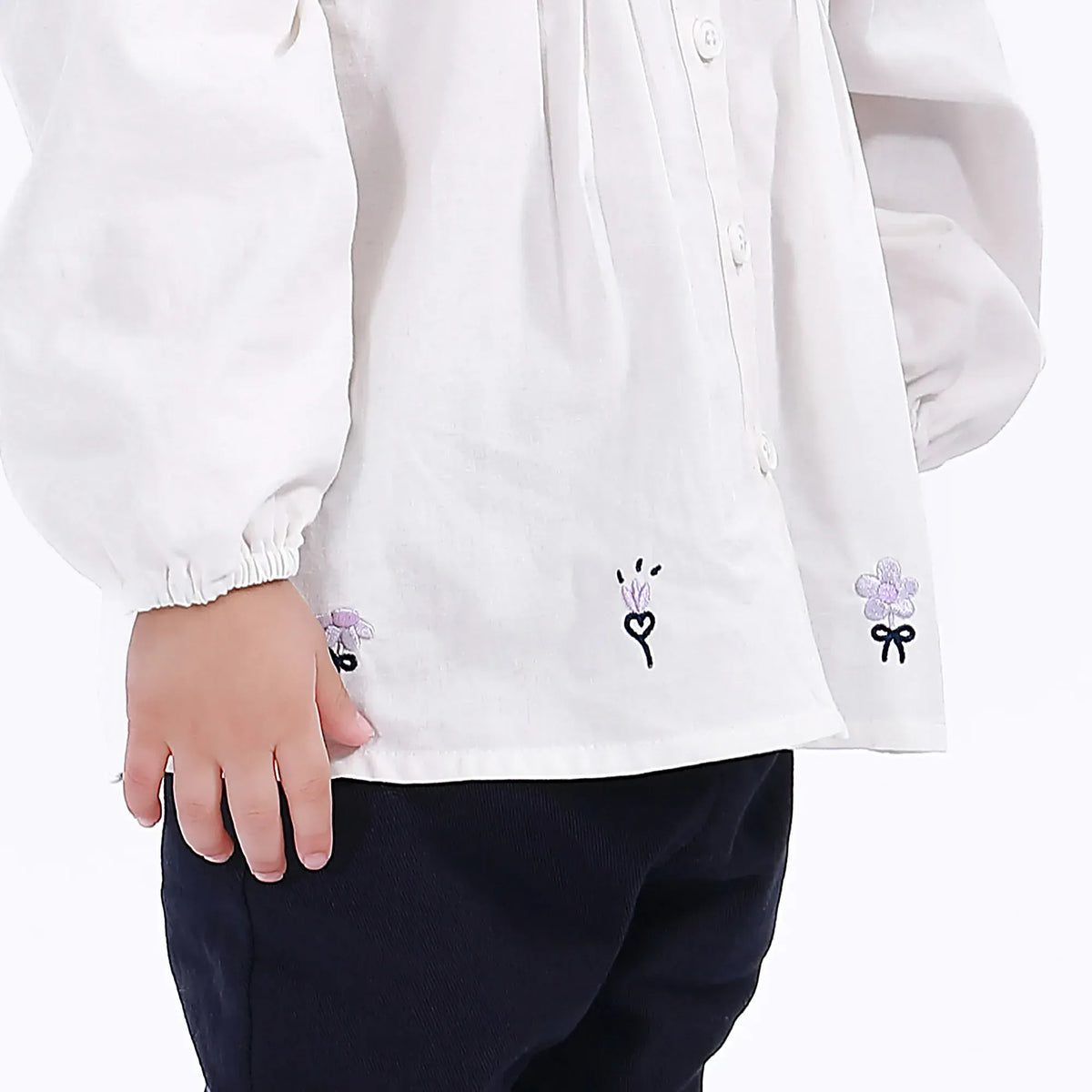 Casual Printed Shirt for Baby girl Image