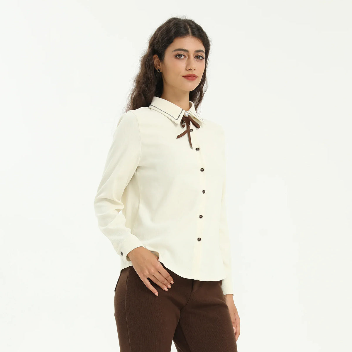 Elegant Embroidery Shirt for Women Image