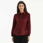 Elegant Plain Shirt for Women Image