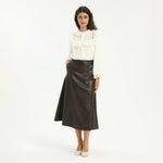 Elegant Jacquard Shirt for Women Image