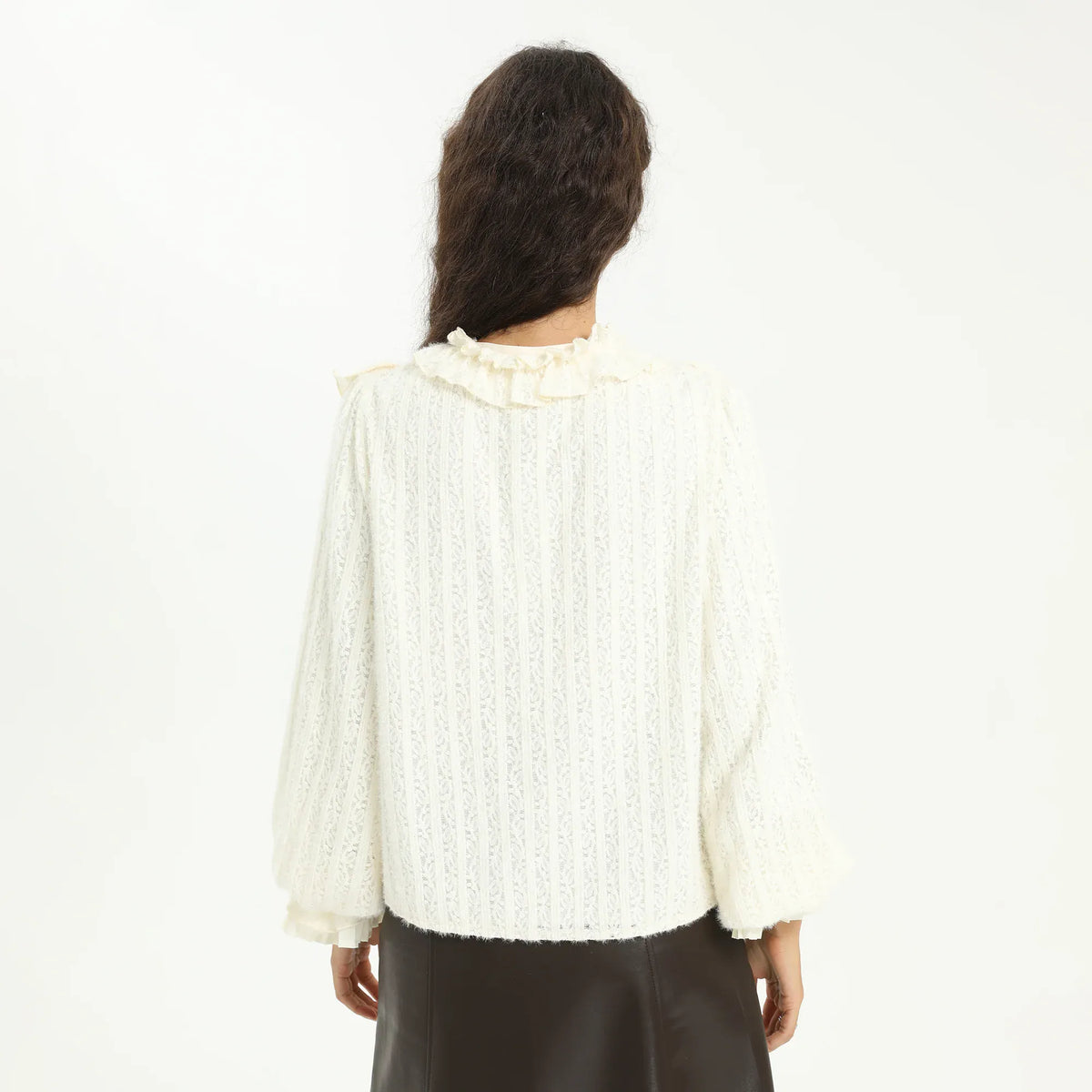 Elegant Jacquard Shirt for Women Image