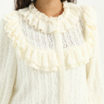 Elegant Jacquard Shirt for Women Image