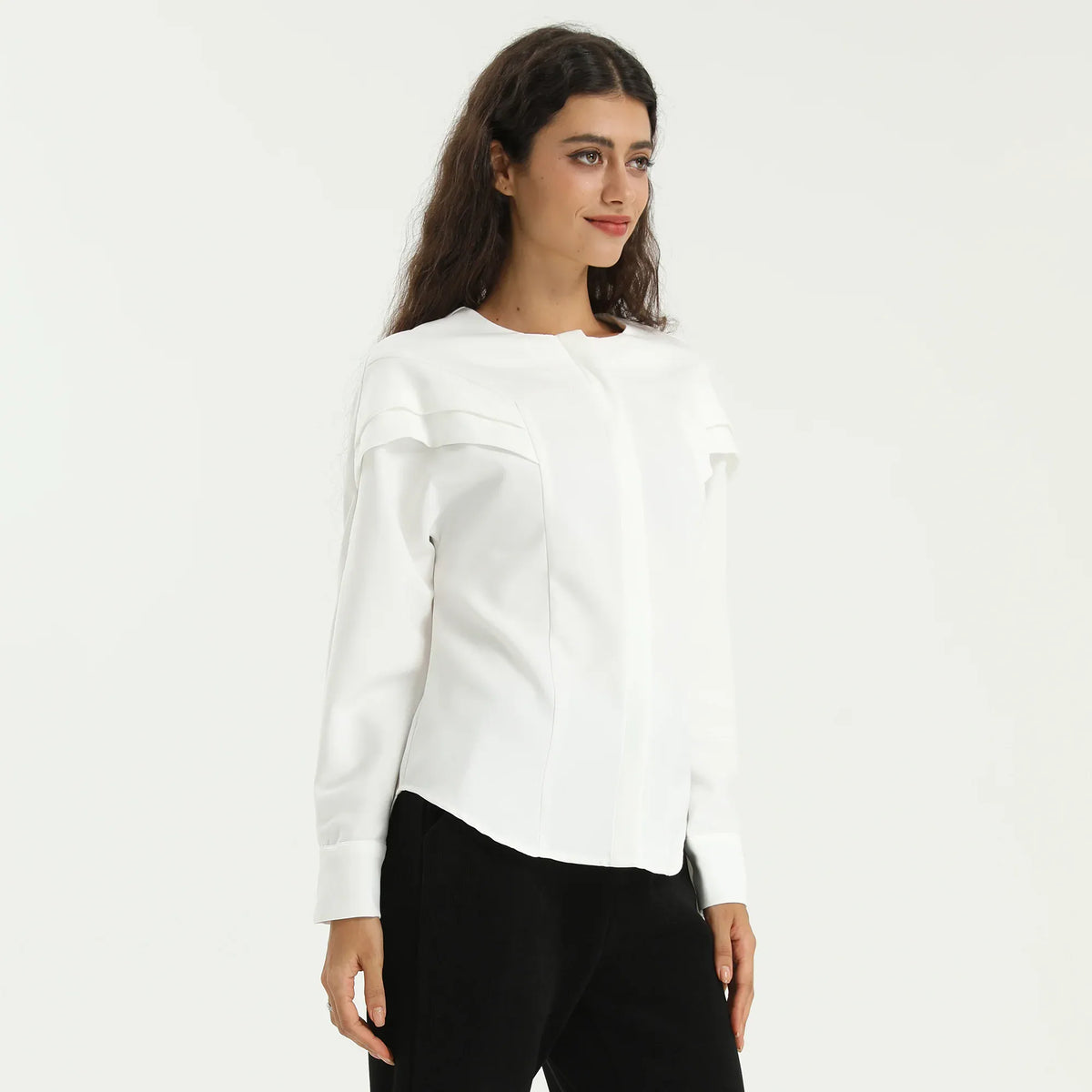 Elegant Plain Shirt for Women Image