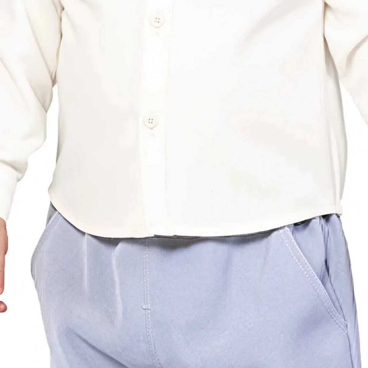 Plain Formal Shirt for Baby boy Image