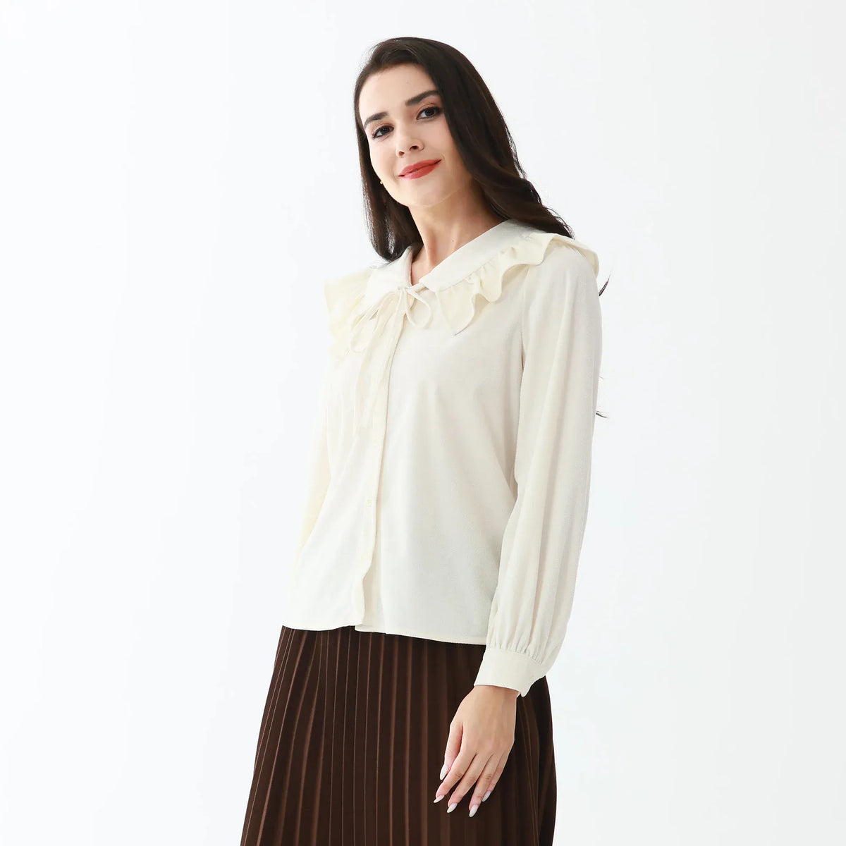 Elegant Plain Shirt for Women Image