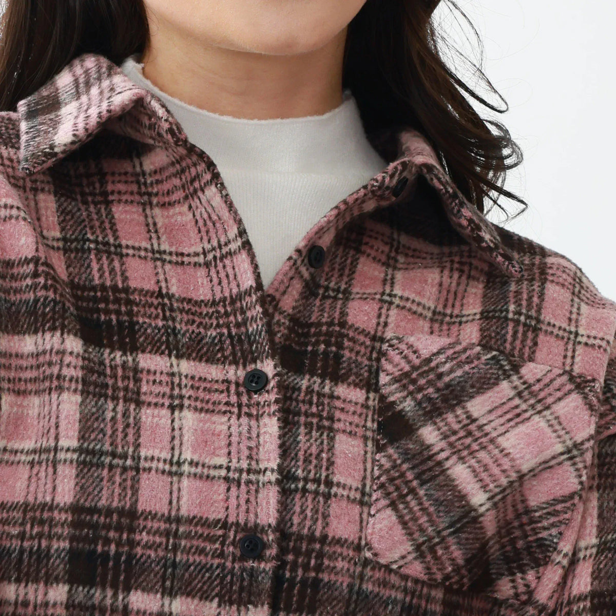 Elegant Checked Shirt for Women Image