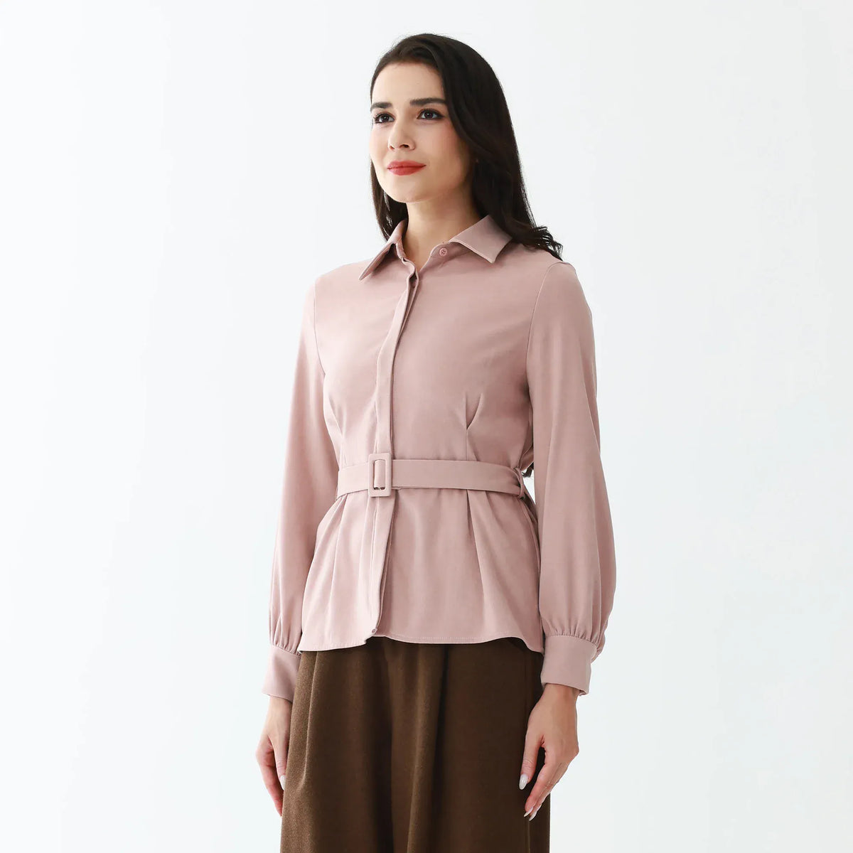 Elegant Plain Shirt for Women Image