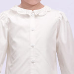 Embroidery Uniform Shirt for Girls Image