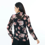 Floral Classic Shirt for Women Image