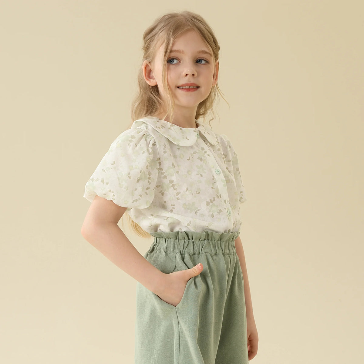 Floral Shirt For Girls
