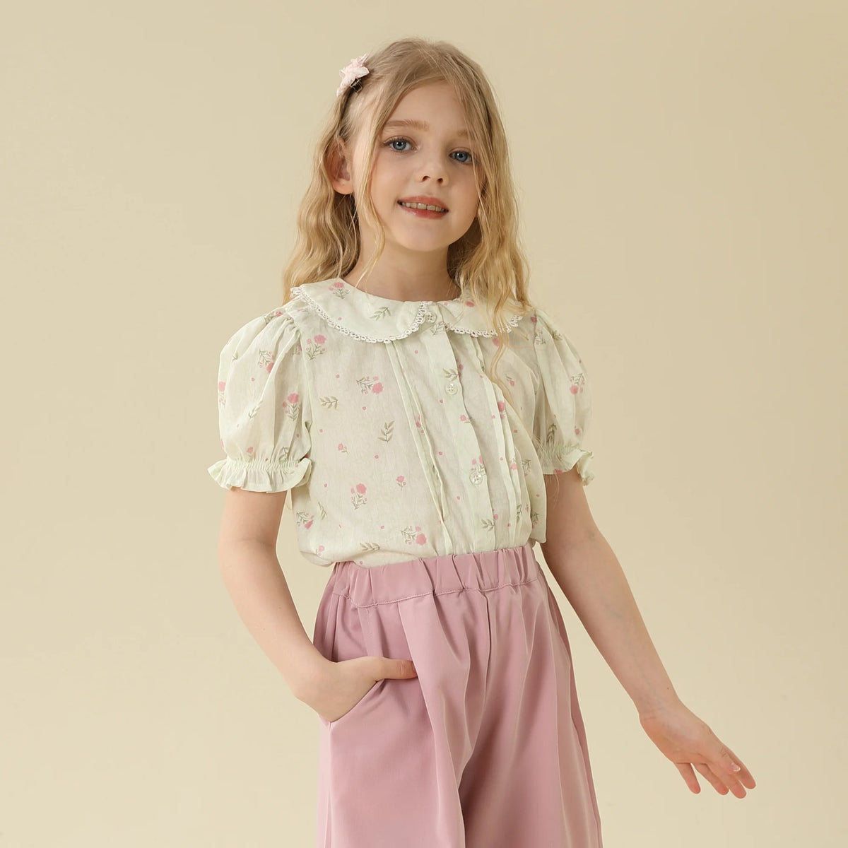 Floral Shirt For Girls