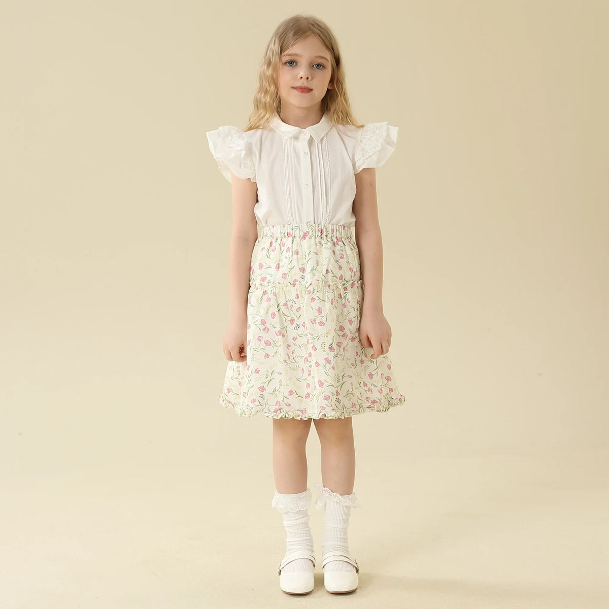 Floral Shirt For Girls