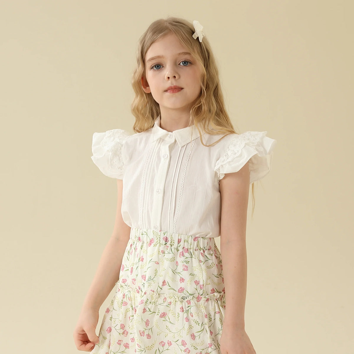 Floral Shirt For Girls