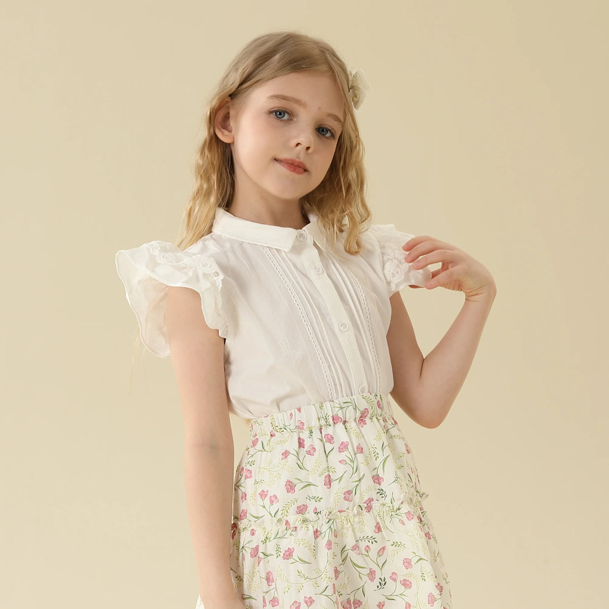 Floral Shirt For Girls