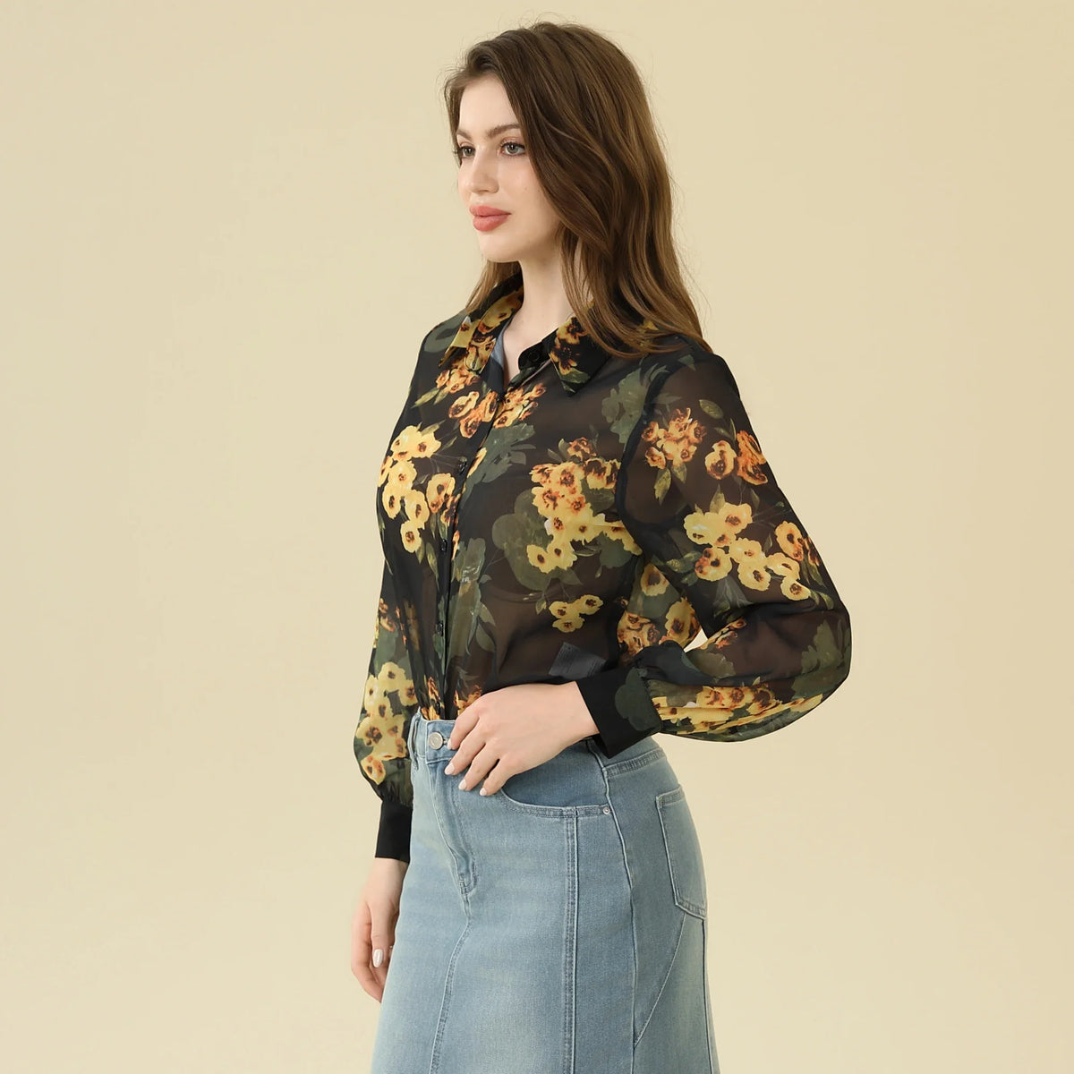 Floral Shirt For Women