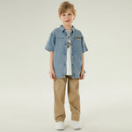 قميص جينز كاجوال للأولاد