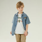 قميص جينز كاجوال للأولاد