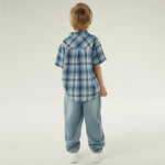 قميص كاجوال كاروهات للأولاد