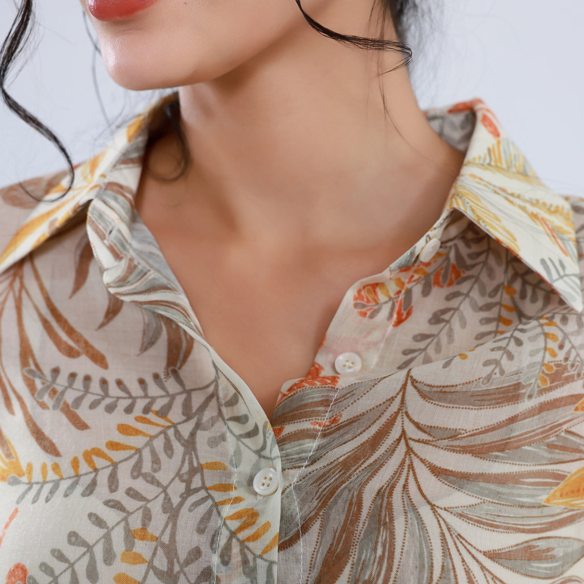 Elegant Floral Shirt for Women