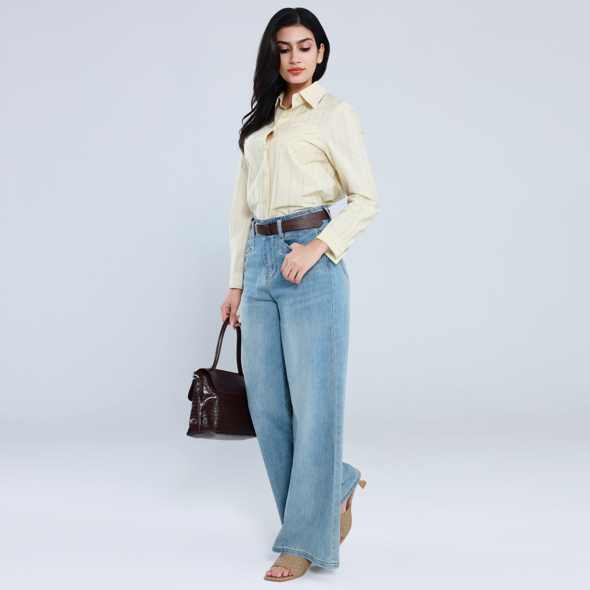 Elegant Striped Shirt for Women