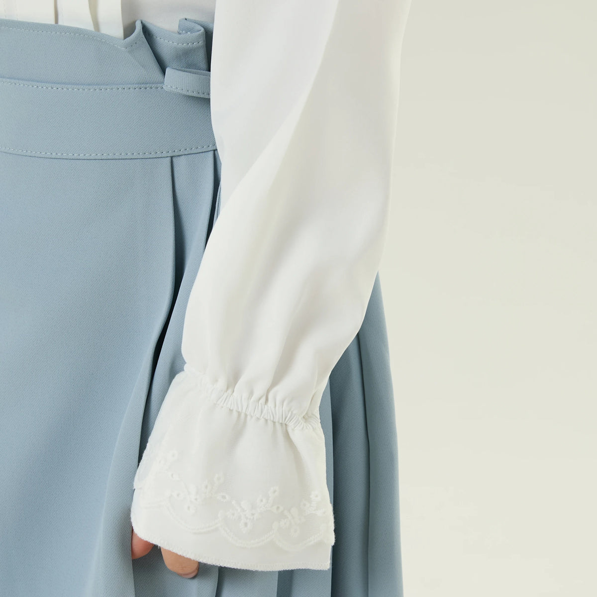 laced Elegant Shirt for Girls