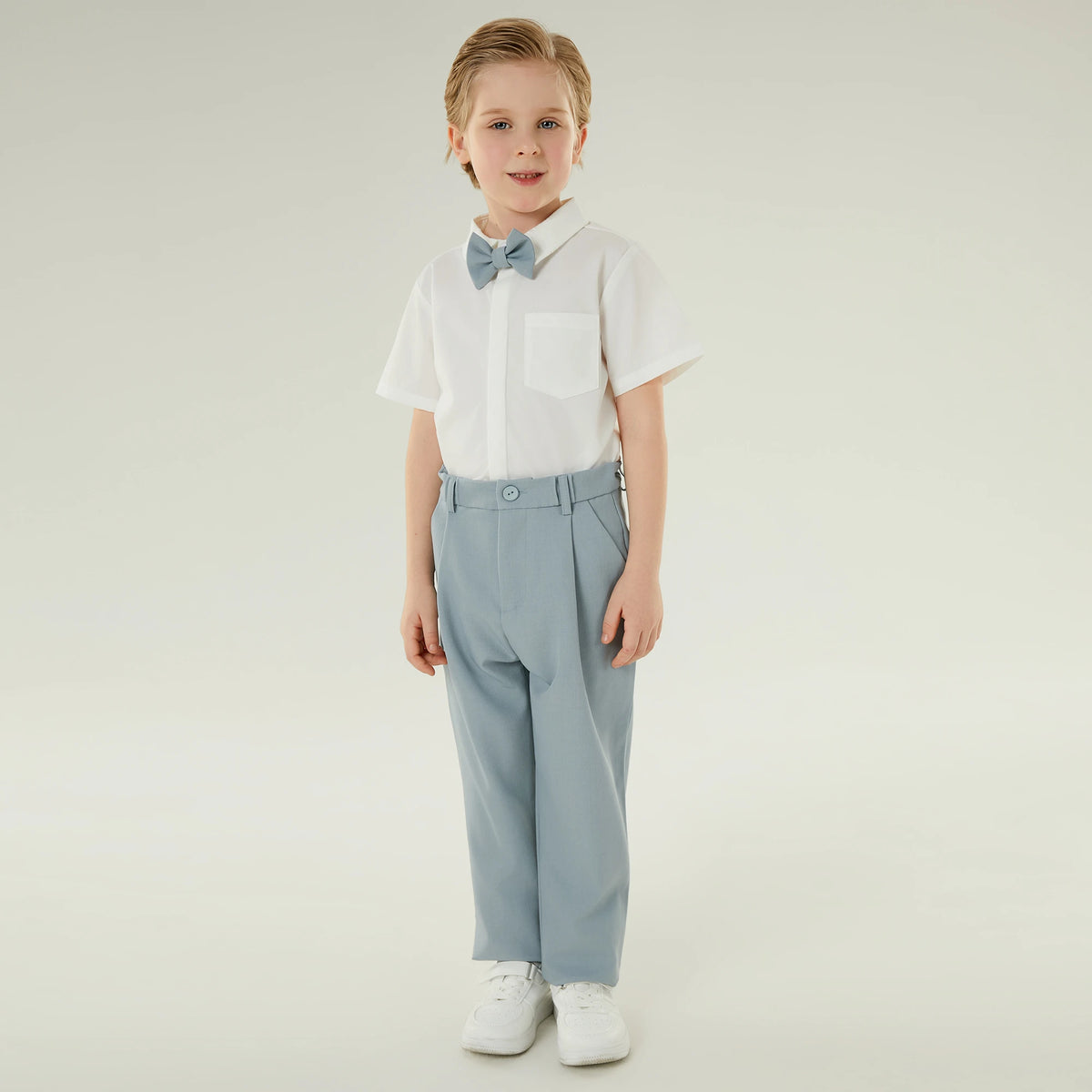 قميص عصري ساده للأولاد