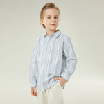 قميص عصري مخطط للأولاد