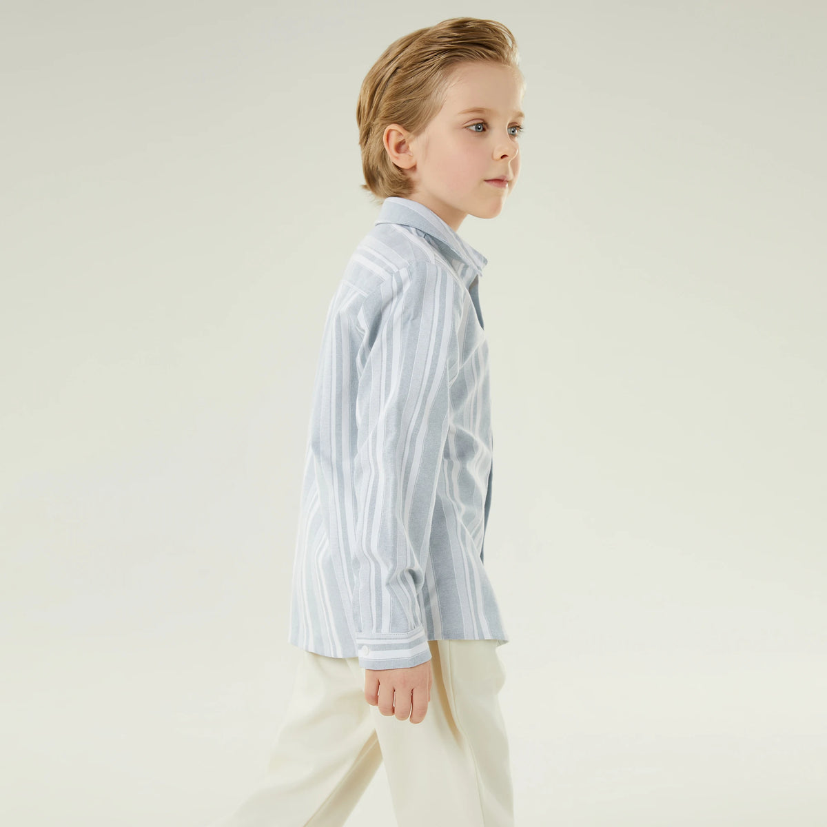 قميص عصري مخطط للأولاد