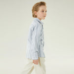 قميص عصري مخطط للأولاد