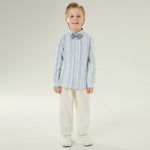 قميص عصري مخطط للأولاد