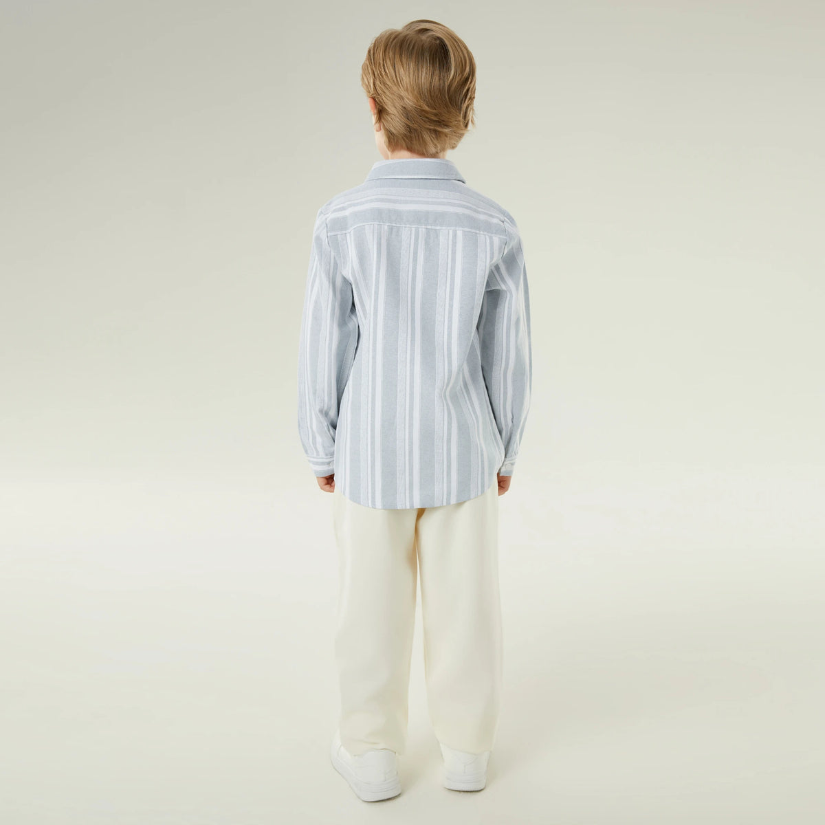 قميص عصري مخطط للأولاد