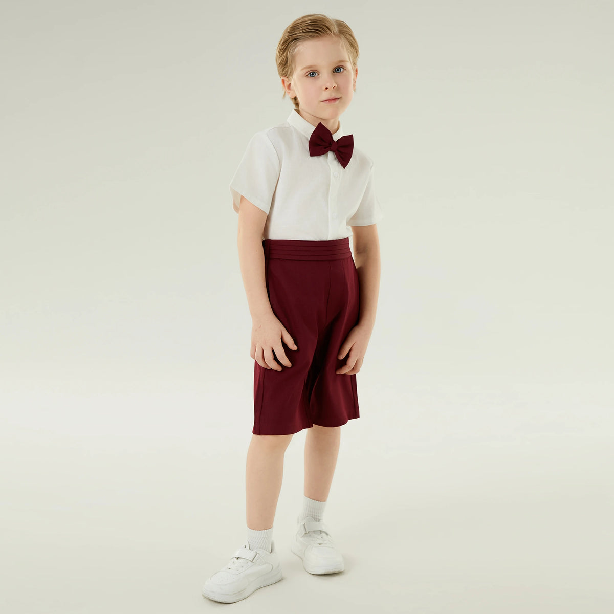 قميص عصري ساده للأولاد