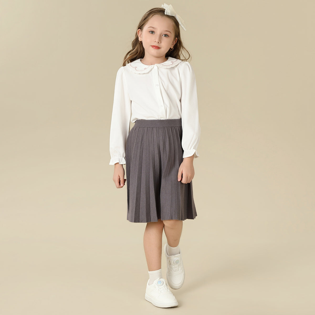 Embroidery Shirt For Girls