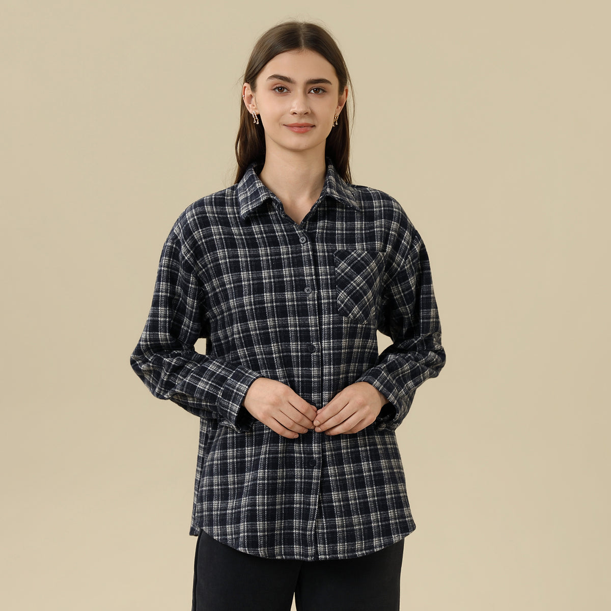 Checked Shirt For Women