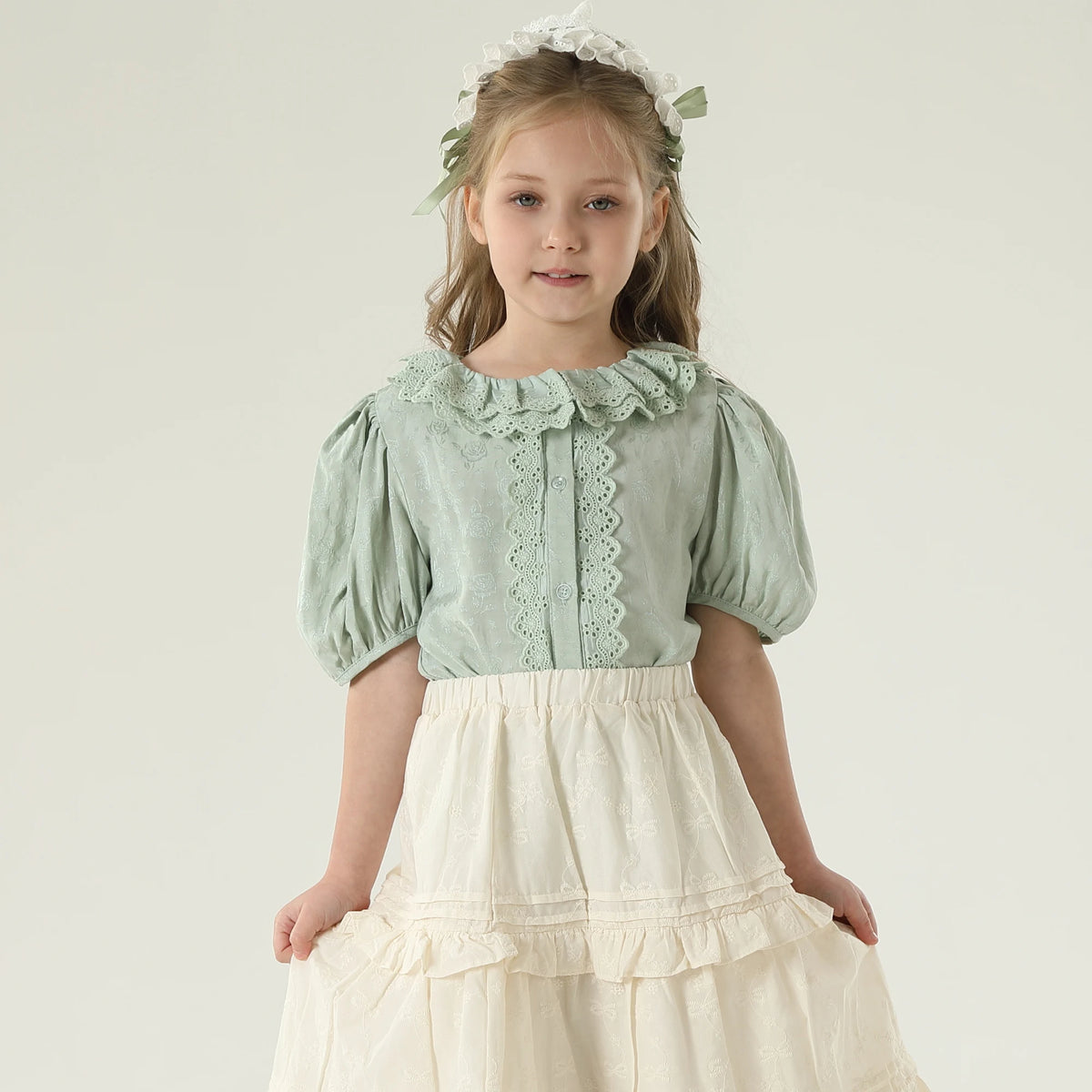 Laced Shirt For Girls