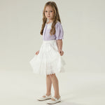 قميص بنمط الزهور للبنات