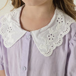 قميص بنمط الزهور للبنات