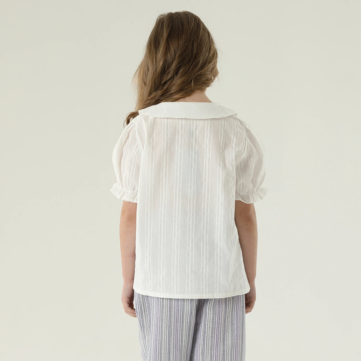 قميص جاكار عصري للبنات