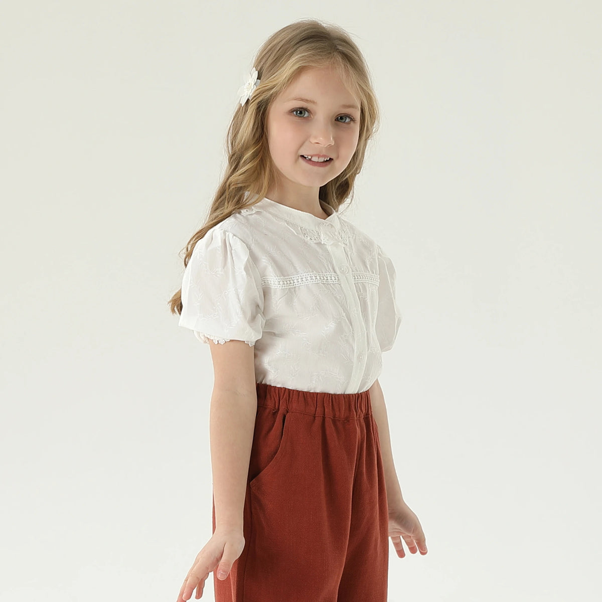 قميص مزين للبنات