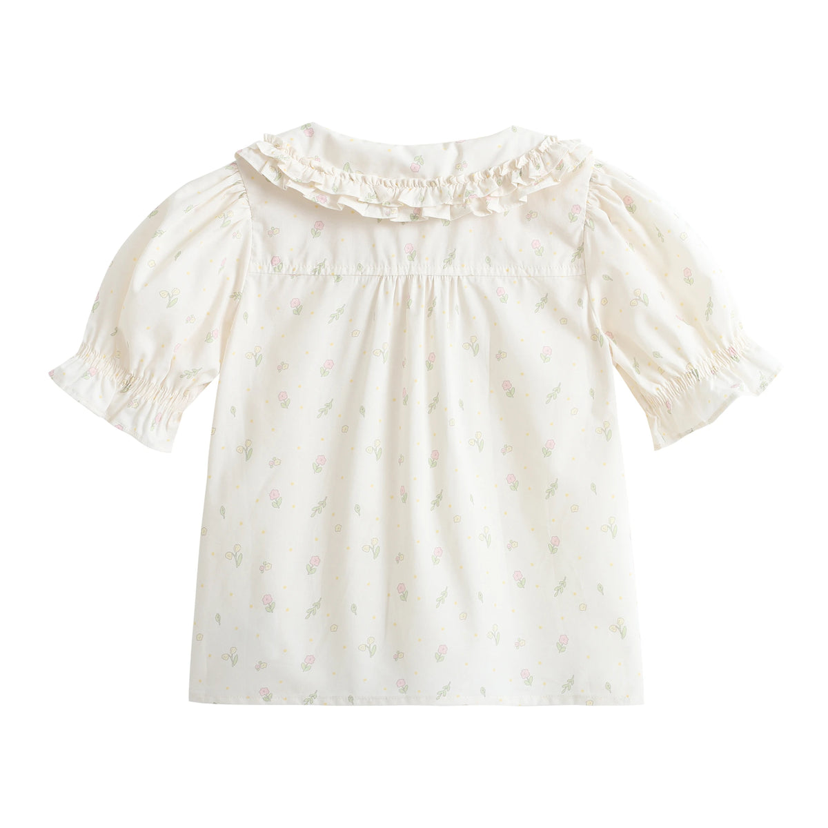قميص بنمط الزهور للبنات المواليد