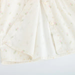 قميص بنمط الزهور للبنات المواليد