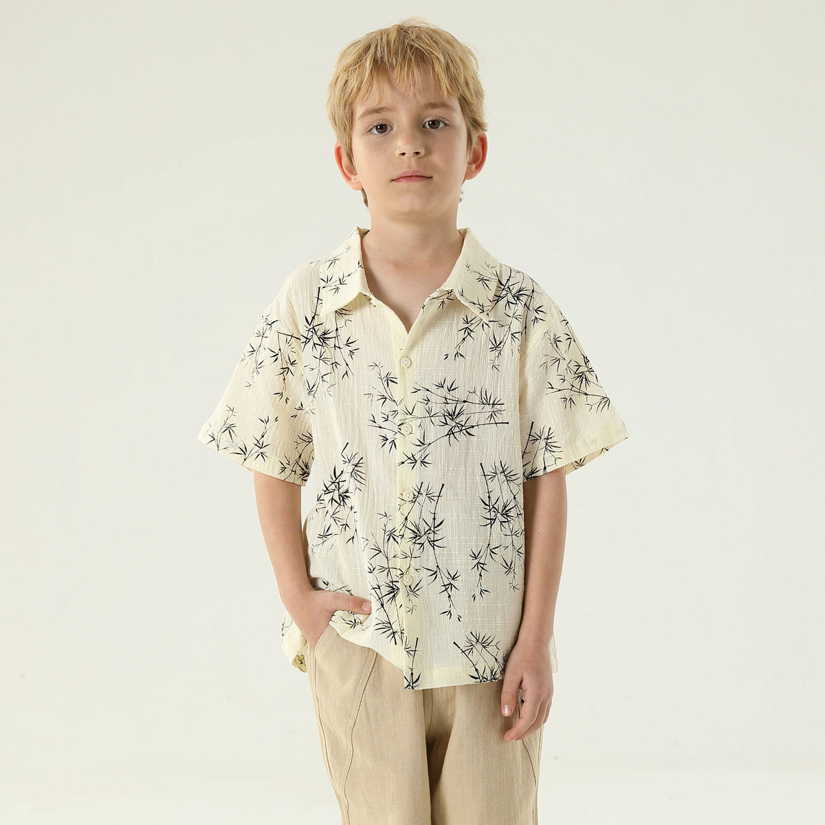 Leaves Shirt For Boys