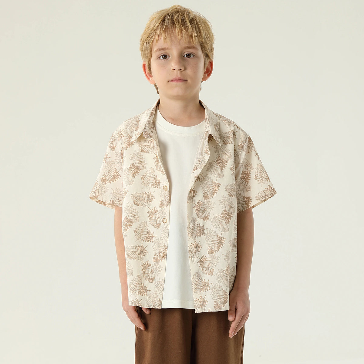 Leaves Shirt For Boys