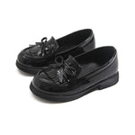 Black Casual Moccasins For Girls Image