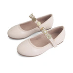 Beige Elegant Shoes for Girls Image