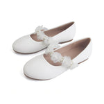 White Elegant Shoes for Girls Image