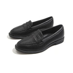 Black Elegant Loafers For Boys Image
